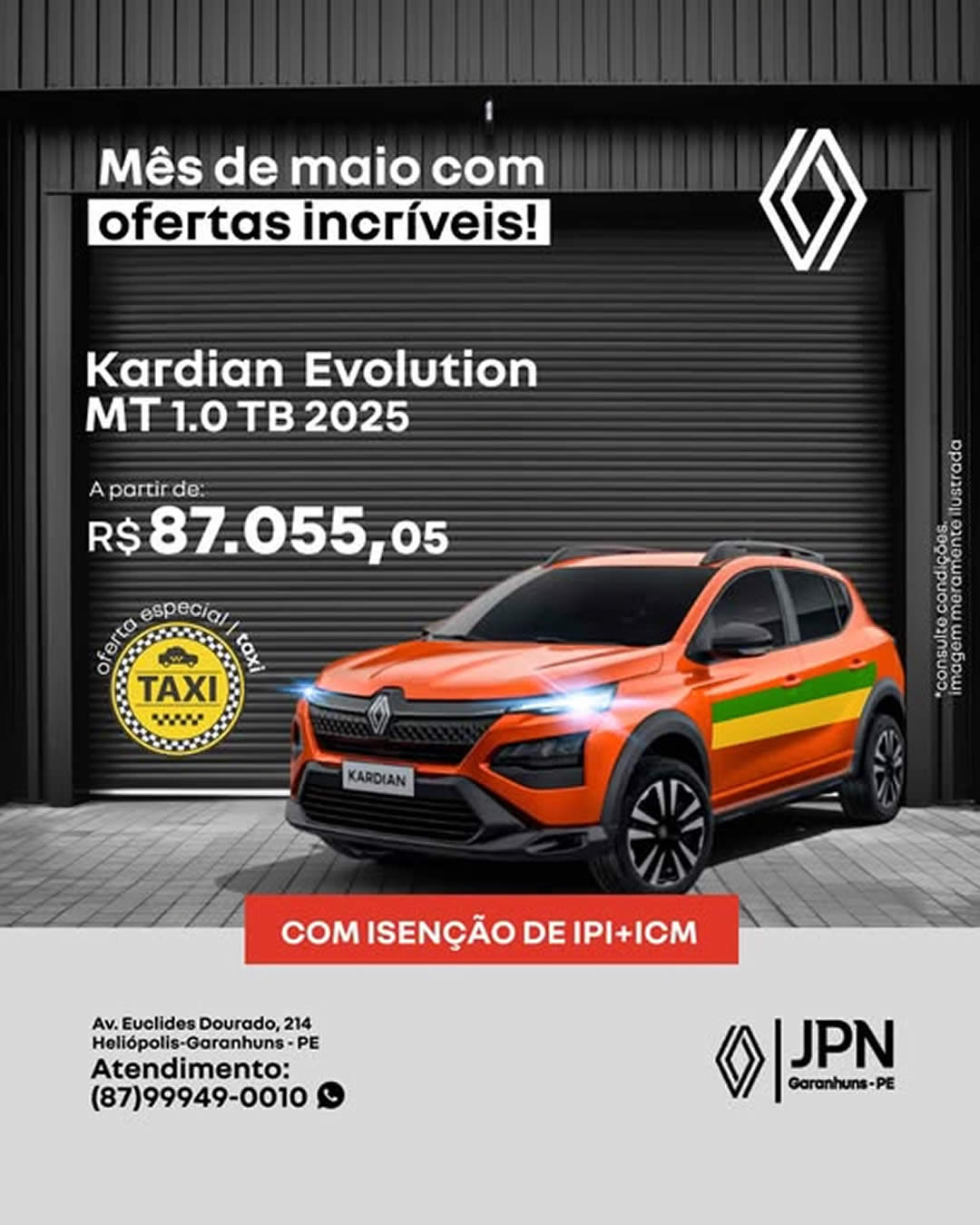 Oferta - KARDIAN TAXI MAIO 2025